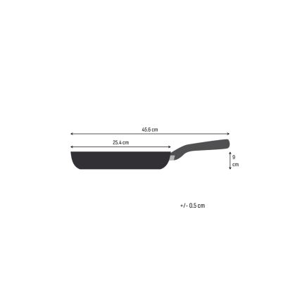 Tefal - Panvica EXTREME 24 cm z nehrdzavejúcej ocele