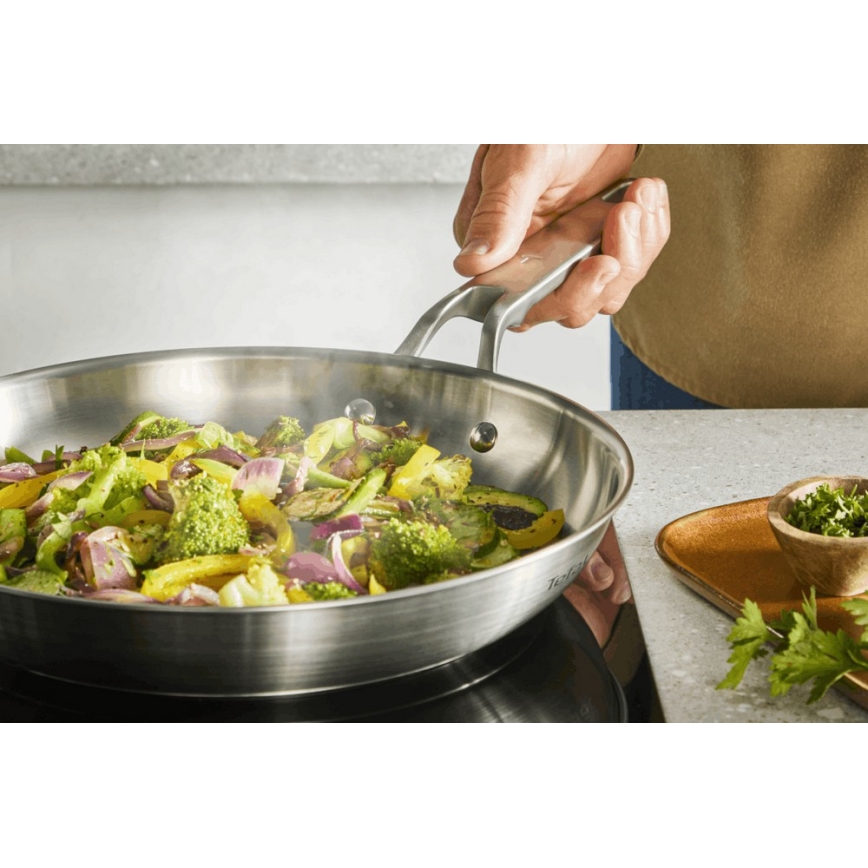 Tefal - Panvica EXTREME 28 cm z nehrdzavejúcej ocele