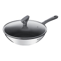 Tefal - Panvica Wok s pokrievkou DAILY COOK 28 cm