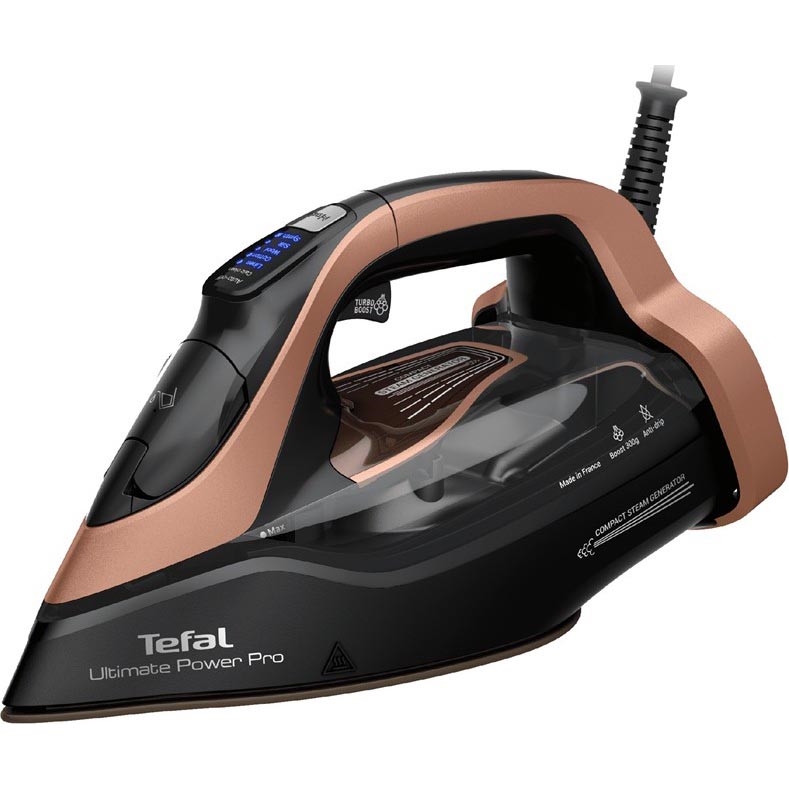 Tefal - Parná žehlička ULTIMATE POWER 3200W/230V medená/čierna
