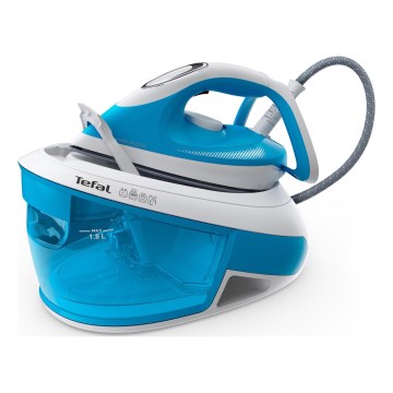 Tefal - Parný generátor EXPRESS AIRGLIDE 2800W/230V modrá
