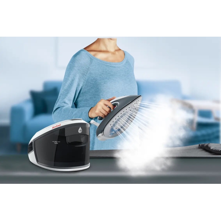 Tefal - Parný generátor EXPRESS AIRGLIDE 2800W/230V sivá