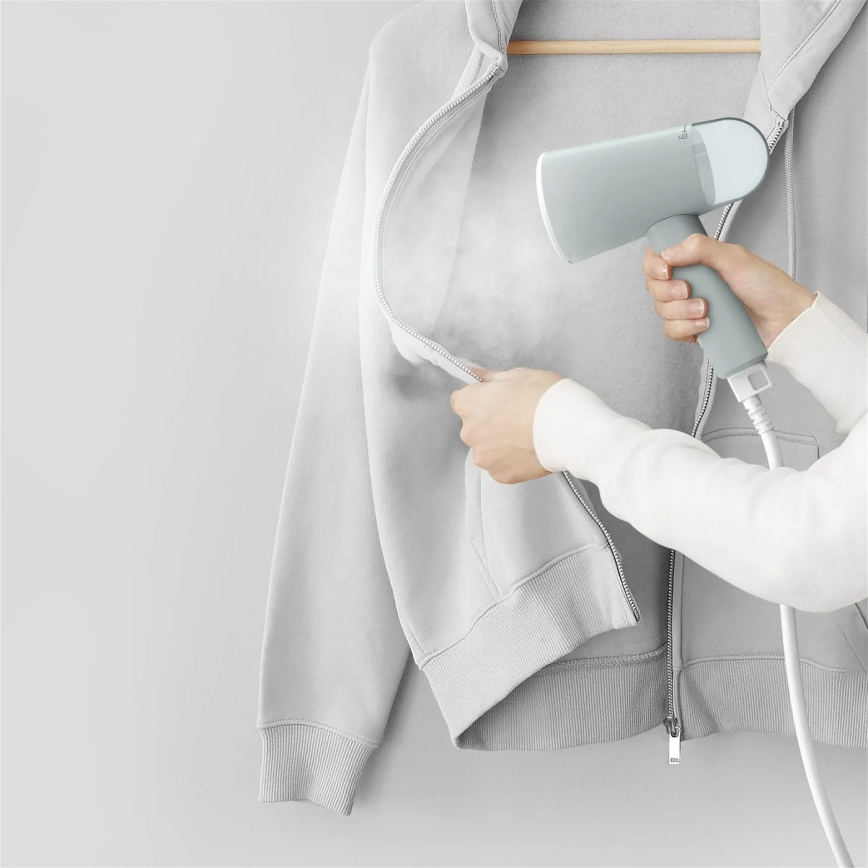 Tefal - Ručný naparovač odevov ORIGIN TRAVEL zelená