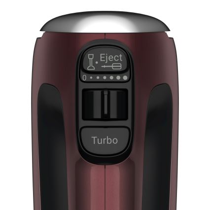 Tefal - Ručný šľahač POWERMIX 600W/230V červený