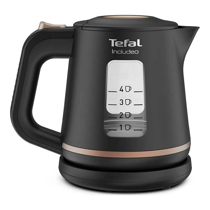 Tefal - Rýchlovarná kanvica INCLUDEO 1l 2400W/230V čierna