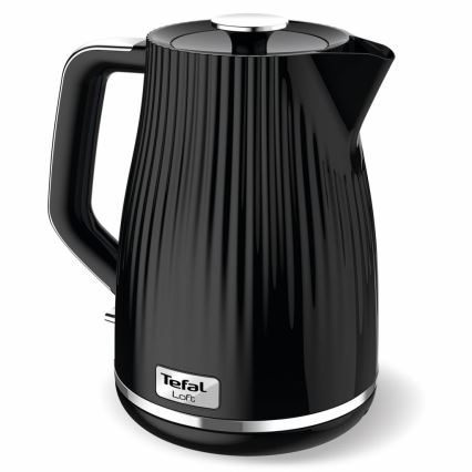 Tefal - Rýchlovarná kanvica LOFT 1,7 l 2400W/230V čierna