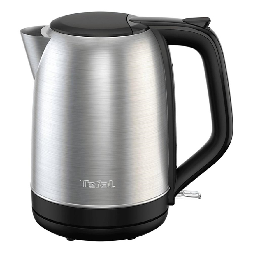 Tefal - Rýchlovarná kanvica SUBITO 1,7l 2400W/230V nerez/čierna