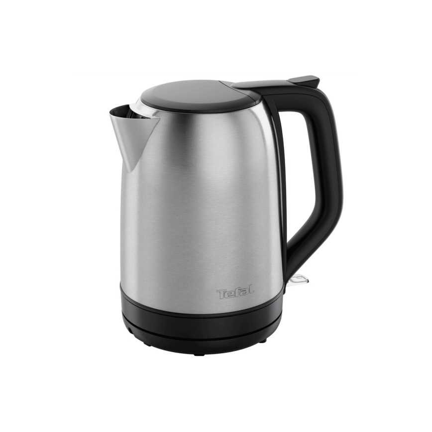 Tefal - Rýchlovarná kanvica SUBITO 1,7l 2400W/230V nerez/čierna