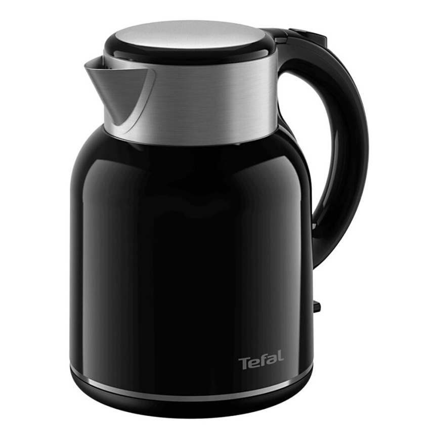 Tefal - Rýchlovarná kanvica THERMO PROTECT XL 1,9l 1650W/230V nerez/čierna