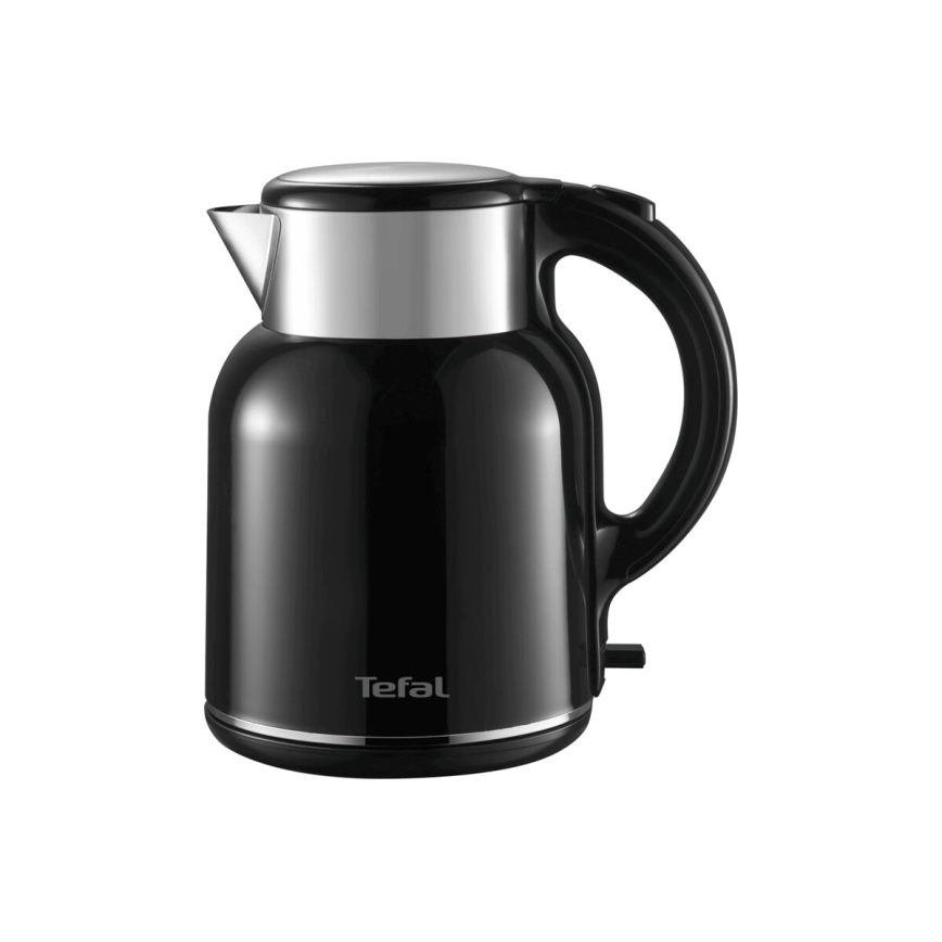 Tefal - Rýchlovarná kanvica THERMO PROTECT XL 1,9l 1650W/230V nerez/čierna