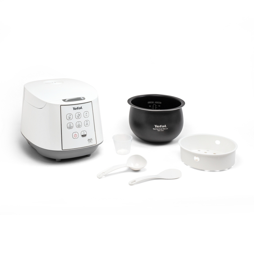 Tefal - Ryžovar 8v1 EASY COOK 750W/230V 5 l biela