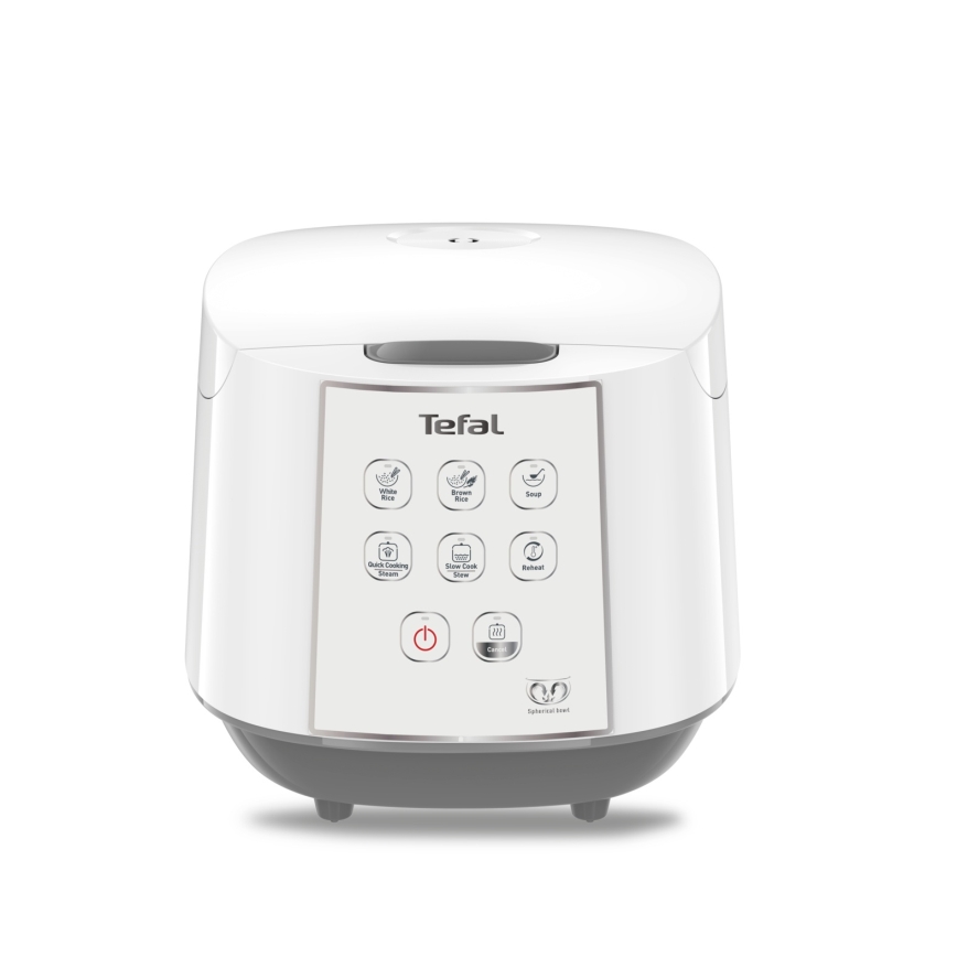 Tefal - Ryžovar 8v1 EASY COOK 750W/230V 5 l biela