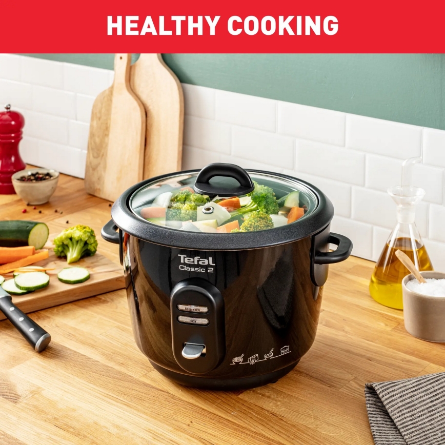Tefal - Ryžovar CLASSIC 500W/230V 3 l čierna
