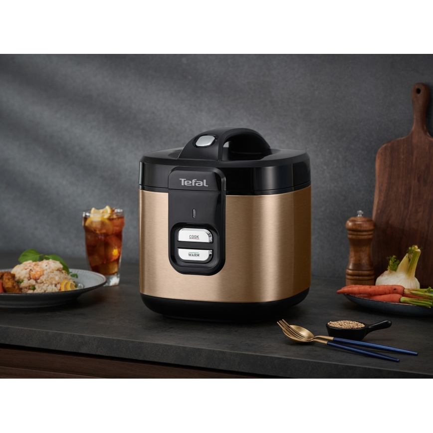 Tefal - Ryžovar COPPERTINTO 600/230V 2 l medená