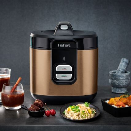 Tefal - Ryžovar COPPERTINTO 600/230V 2 l medená