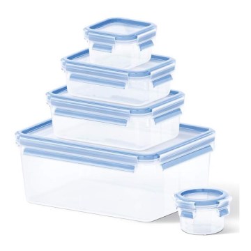 Tefal - Sada 5 potravinových dóz MASTER SEAL FRESH modrá