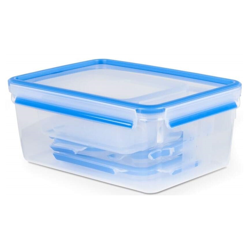 Tefal - Sada 5 potravinových dóz MASTER SEAL FRESH modrá