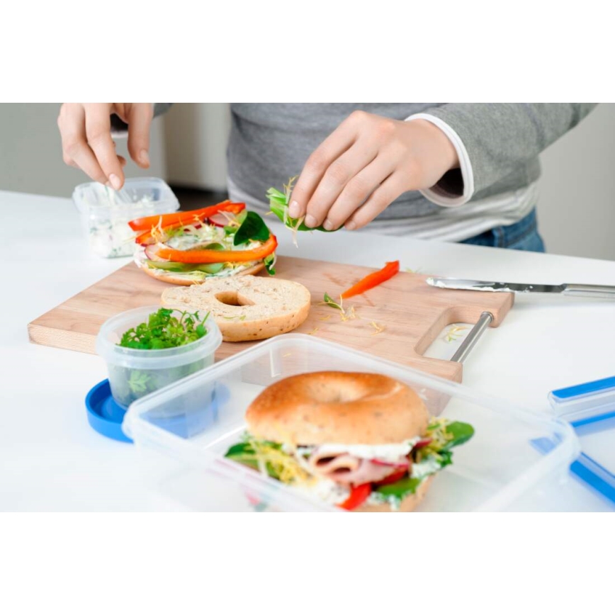 Tefal - Sada 5 potravinových dóz MASTER SEAL FRESH modrá