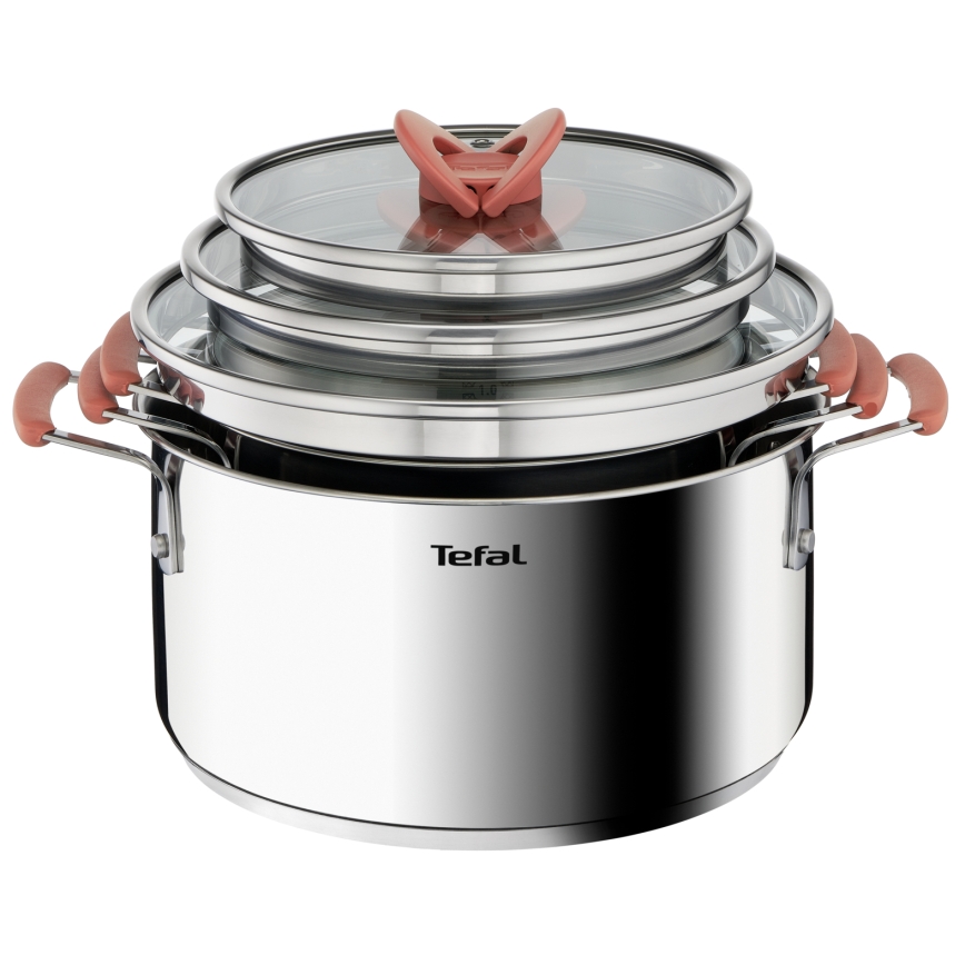 Tefal - Sada 6 hrncov OPTI'SPACE