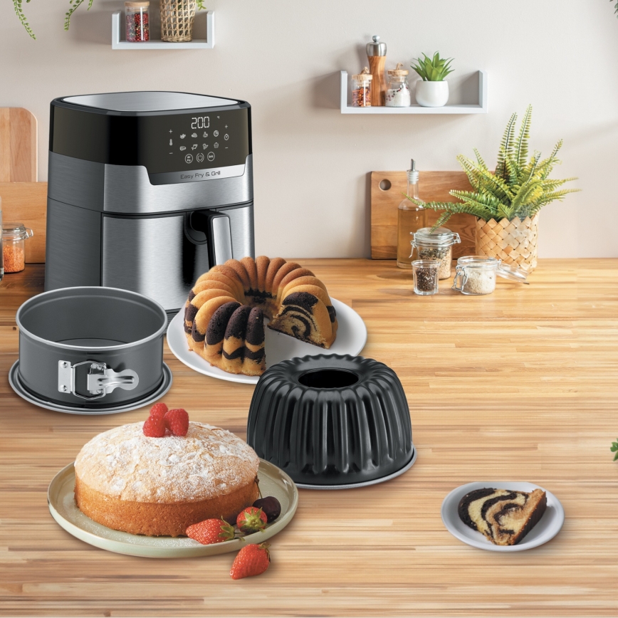 Tefal - Sada foriem na pečenie pre teplovzdušnú fritézu KAISER