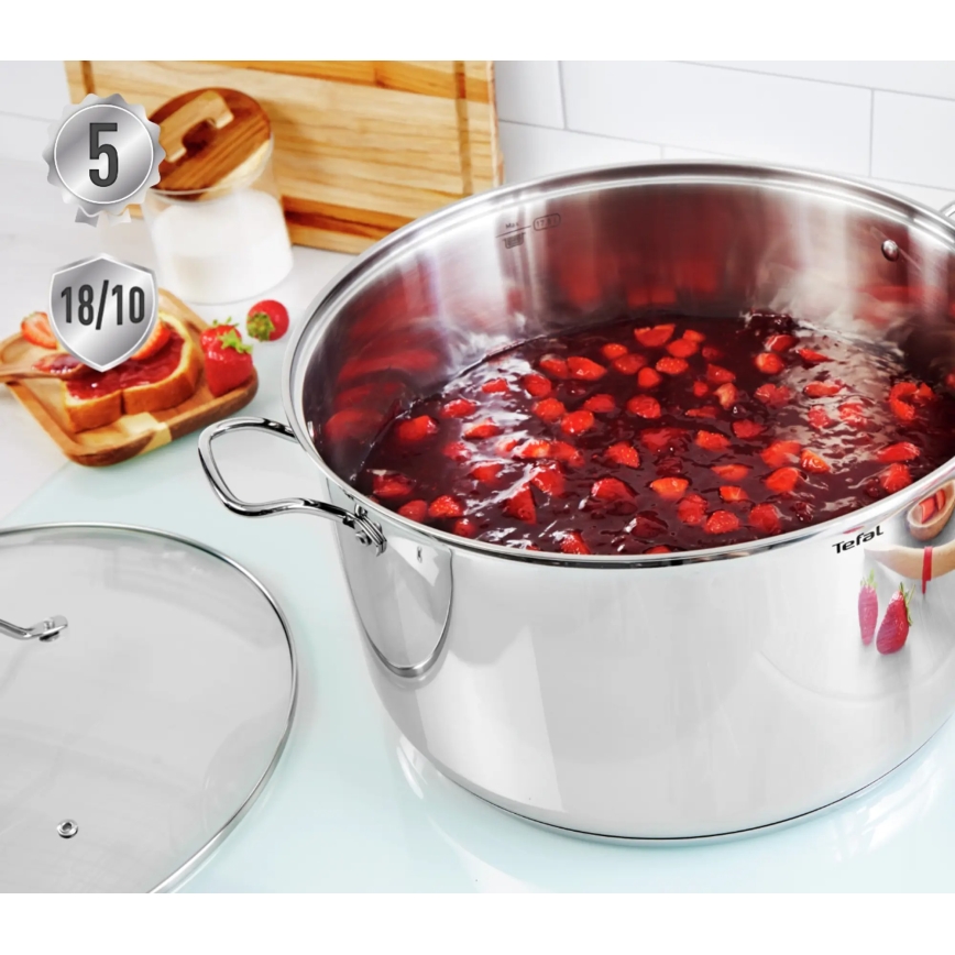 Tefal - Sada hrncov 10 ks INTUITION nerez