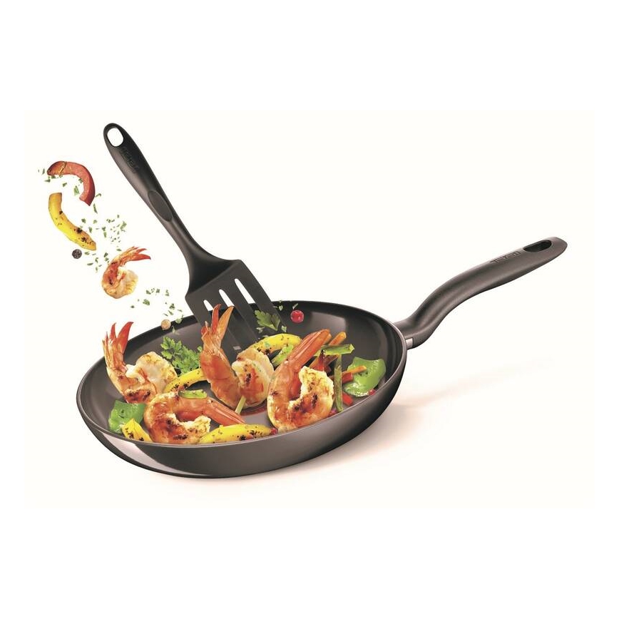 Tefal - Sada kuchynského náčinia 9 ks BIENVENUE čierna