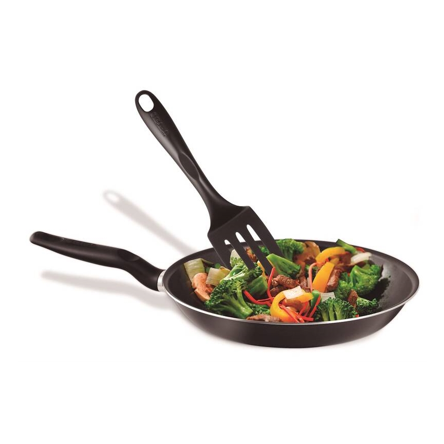 Tefal - Sada kuchynského náčinia 9 ks BIENVENUE čierna