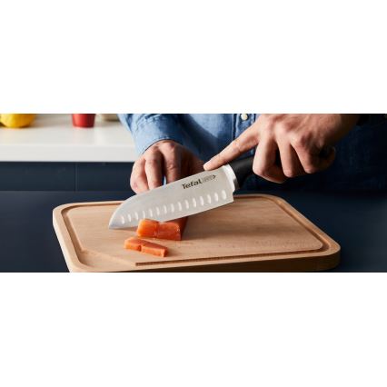 Tefal - Sada kuchynských nožov s blokom ICE FORCE 4 ks
