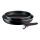 Tefal - Sada panvíc 3 ks INGENIO EASY COOK & CLEAN BLACK