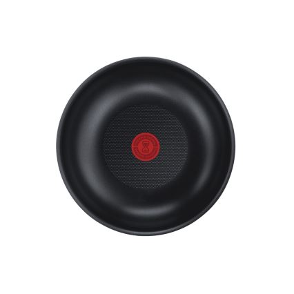 Tefal - Sada panvíc 3 ks INGENIO EASY COOK & CLEAN BLACK