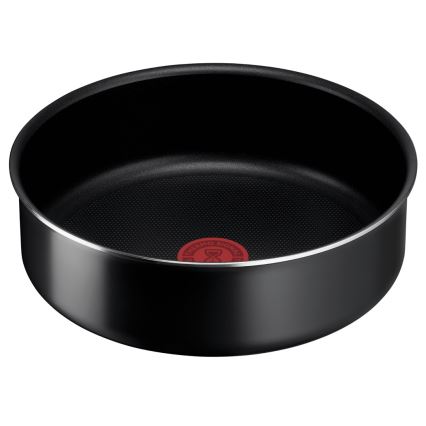 Tefal - Sada panvíc 3 ks INGENIO EASY COOK & CLEAN BLACK