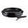 Tefal - Sada panvíc 3 ks INGENIO EASY COOK & CLEAN BLACK