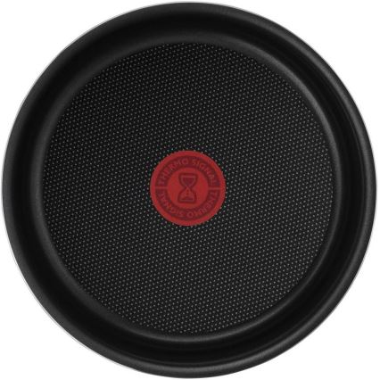 Tefal - Sada panvíc 3 ks INGENIO EASY COOK & CLEAN BLACK