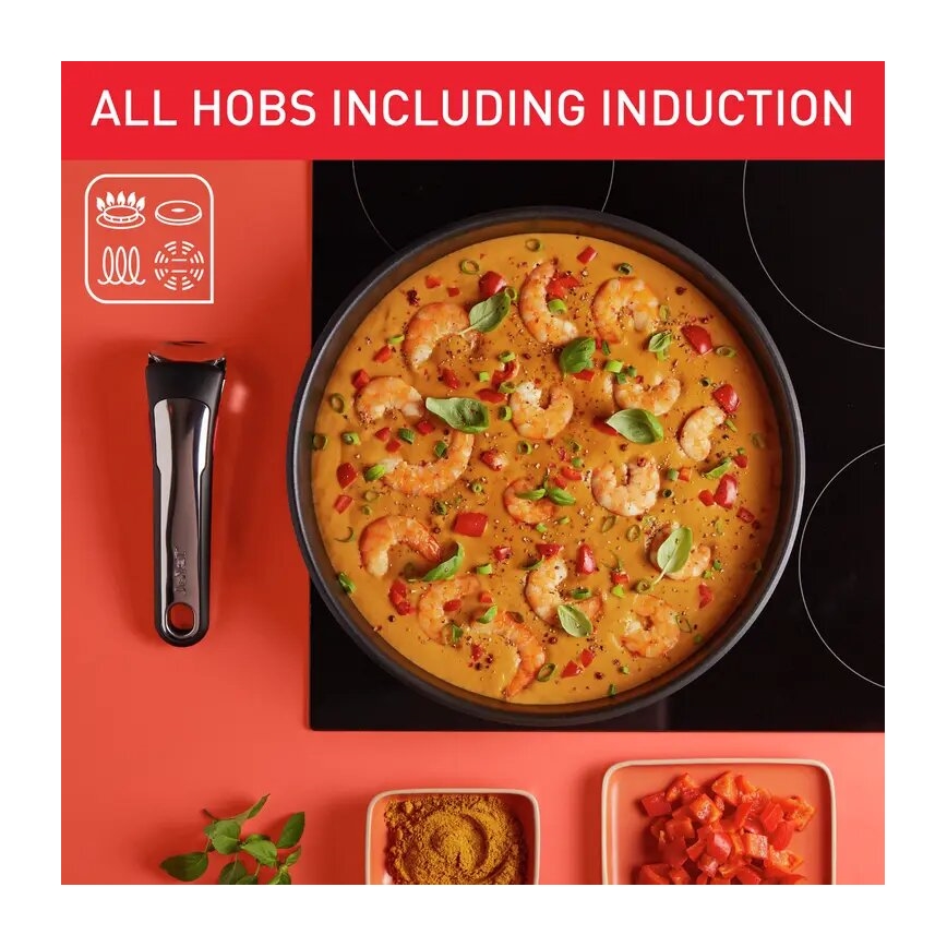 Tefal - Sada riadu 13 ks INGENIO PREFERENCE ON nerez