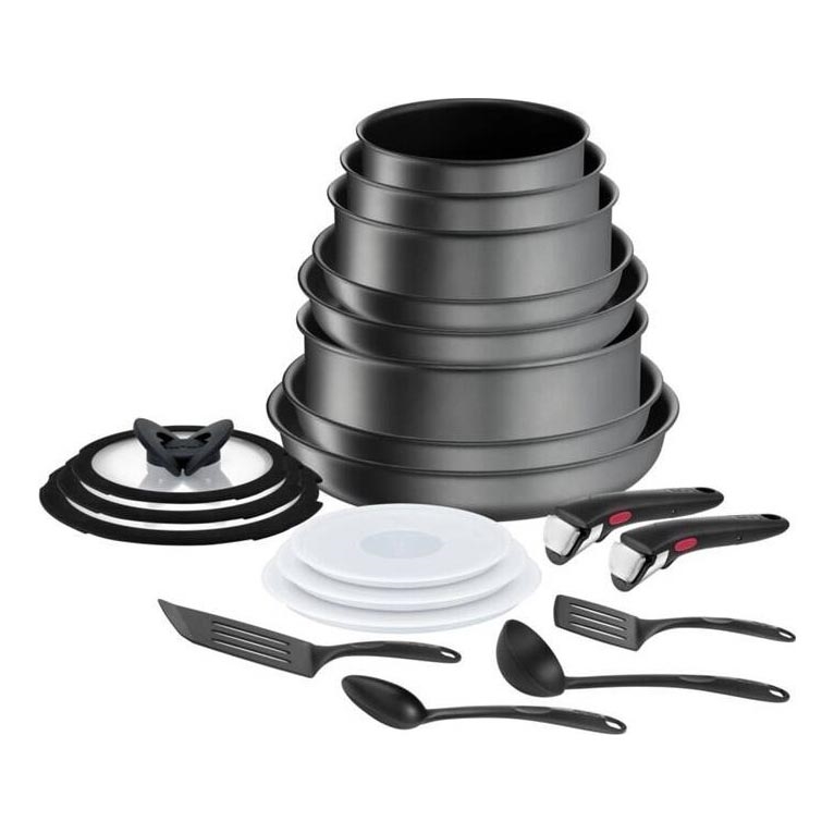 Tefal - Sada riadu 20 ks INGENIO DAILY CHEF ON čierna