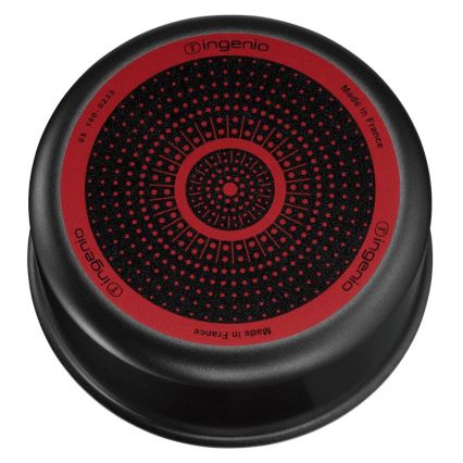 Tefal - Sada riadu 5 ks INGENIO EASY COOK & CLEAN BLACK