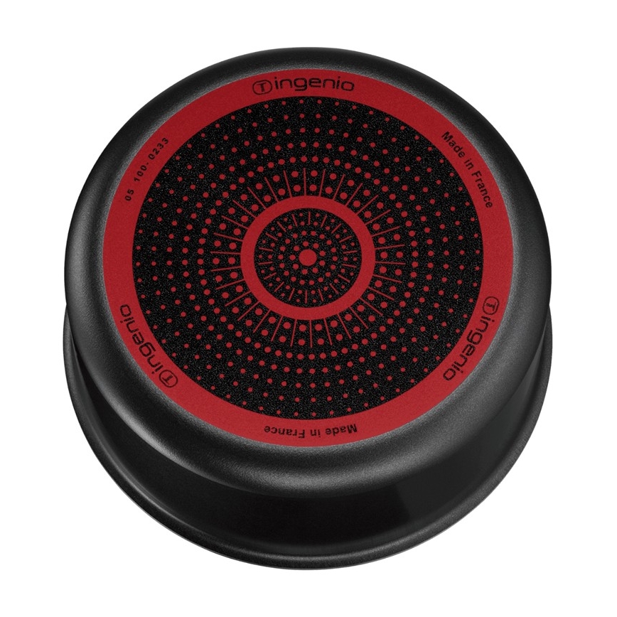 Tefal - Sada riadu 5 ks INGENIO EASY COOK & CLEAN BLACK