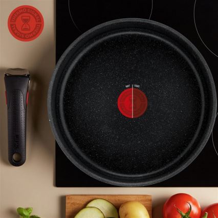 Tefal - Sada riadu 8 ks INGENIO BLACK STONE