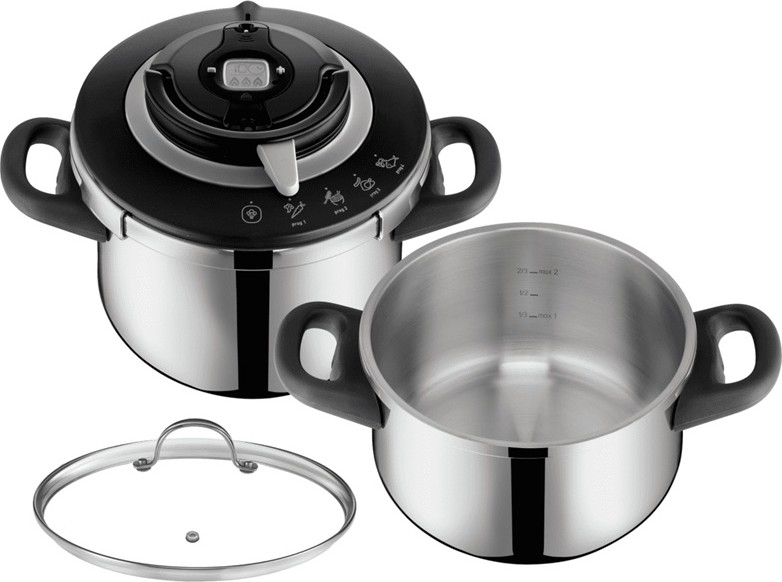 Tefal - Sada tlakových hrncov 4,5/6 l CLIPSO CHEF