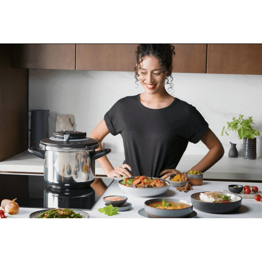 Tefal - Sada tlakových hrncov 4,5/6 l CLIPSO CHEF