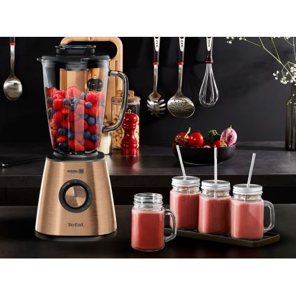 Tefal - Stolný mixér 1,75 l BLENDFORCE 800 W/230 V medený
