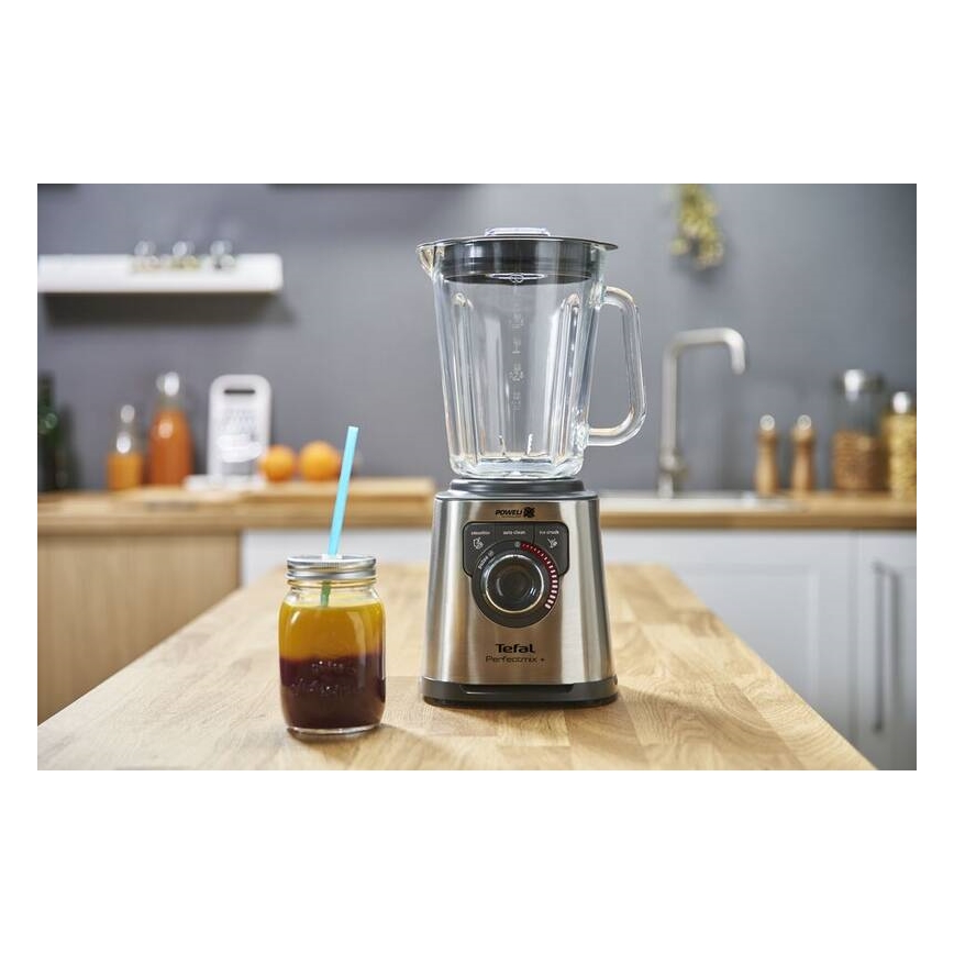 Tefal - Stolný mixér 2 l PERFECTMIX+ 1200W/230V matný chróm/čierna