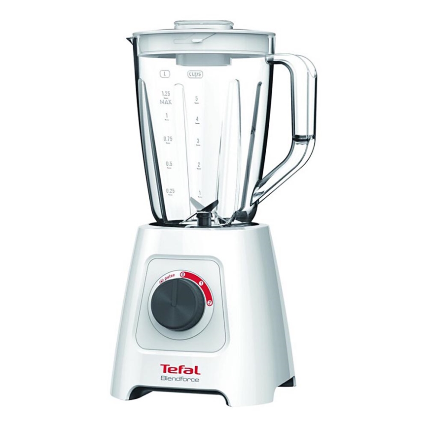 Tefal - Stolný mixér BLENDFORCE 600W/230V biela
