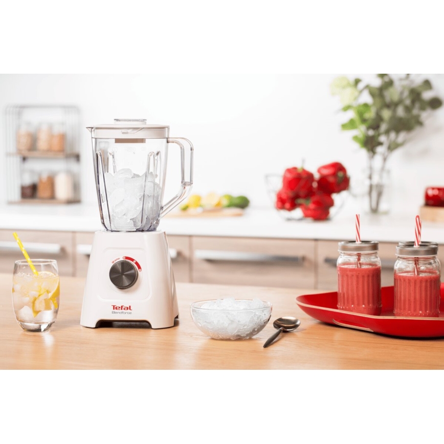 Tefal - Stolný mixér BLENDFORCE 600W/230V biela
