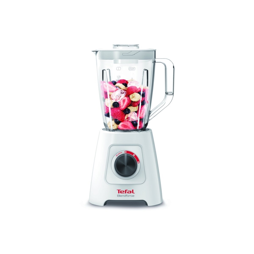 Tefal - Stolný mixér BLENDFORCE 600W/230V biela