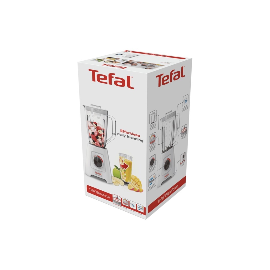 Tefal - Stolný mixér BLENDFORCE 600W/230V biela
