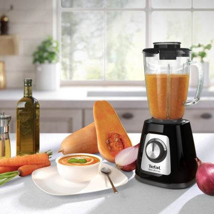 Tefal - Stolný mixér BLENDFORCE 800W/230V čierna/nerez