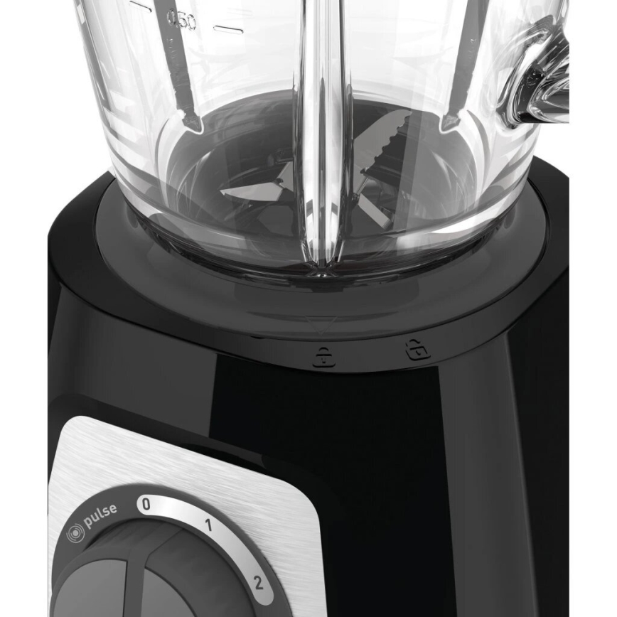 Tefal - Stolný mixér BLENDFORCE 800W/230V čierna/nerez