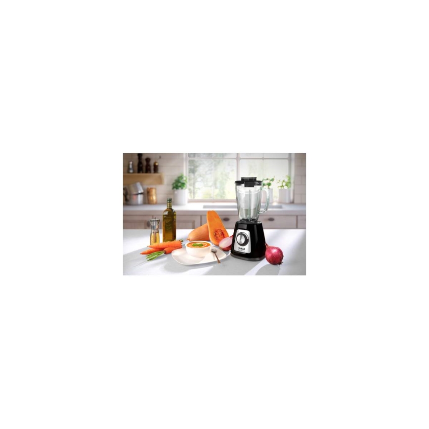Tefal - Stolný mixér BLENDFORCE 800W/230V čierna/nerez