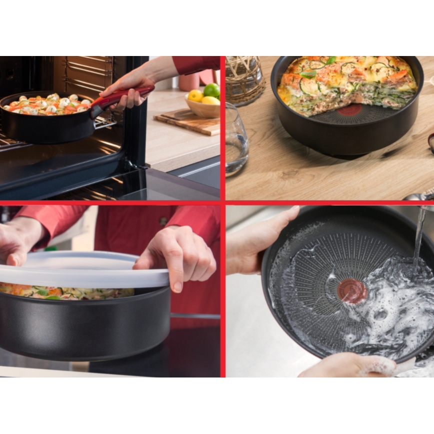 Tefal - Súprava 3 ks panvíc INGENIO SO'LIGHT